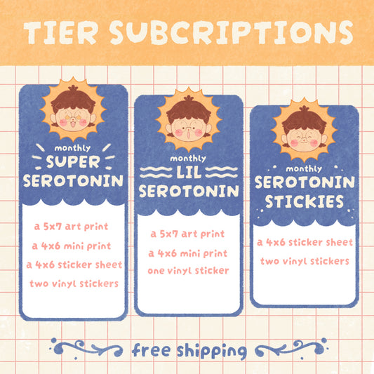 Serotonin Studio Mail Club