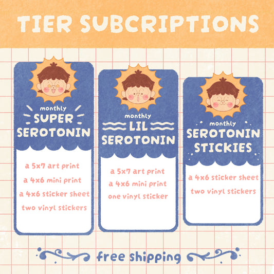 Serotonin Studio Mail Club
